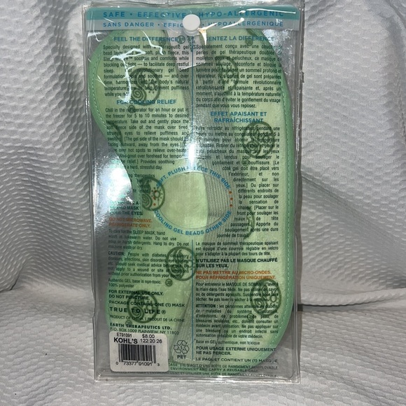Earth Therapeutics sleep mask - Picture 2 of 3
